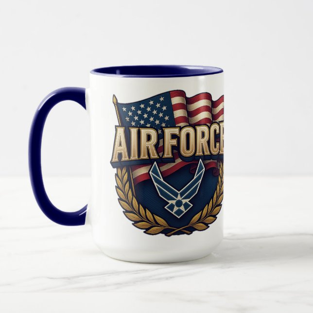 Taza Air Force (USAF) (Izquierda)
