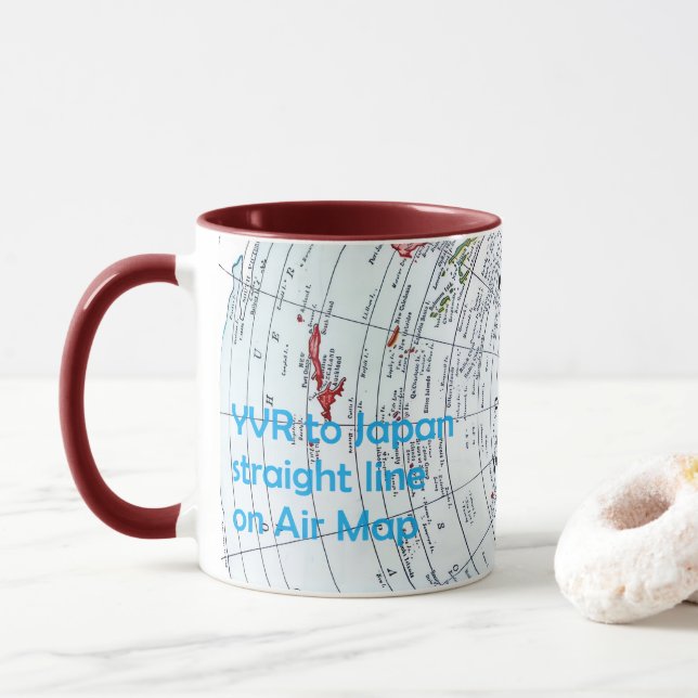 Taza Air Map (Con donut)