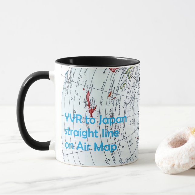 Taza Air Map (Con donut)