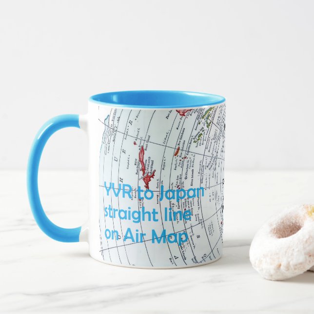 Taza Air Map (Con donut)