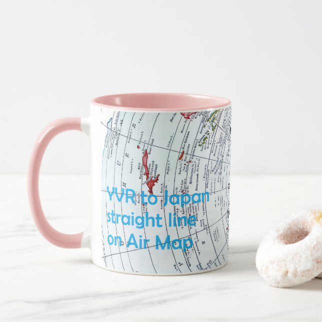 Taza Air Map (Con donut)