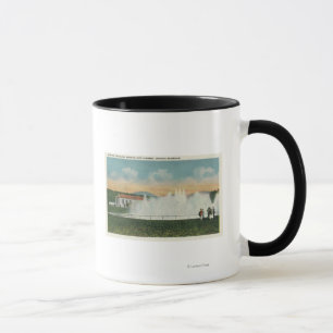 Taza Aireación del agua en el depósito de Ashokan