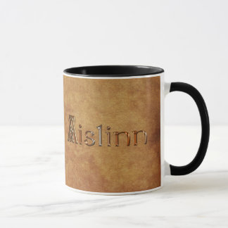 Taza AISLINN Nombre Marca Regalo Beber Mug