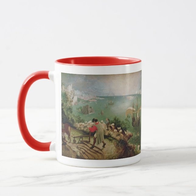 Taza Ajardine con la caída de Ícaro, c.1555 (Izquierda)