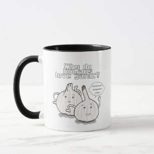 Taza Ajo pensativo