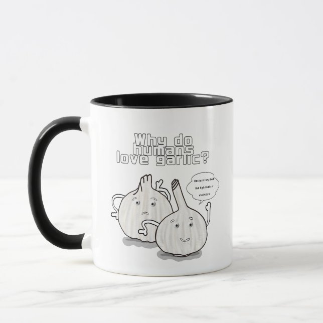 Taza Ajo pensativo (Izquierda)