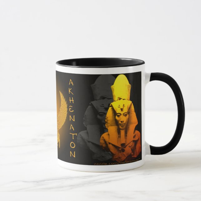 Taza Akhenaton y Nefertiti (Derecha)