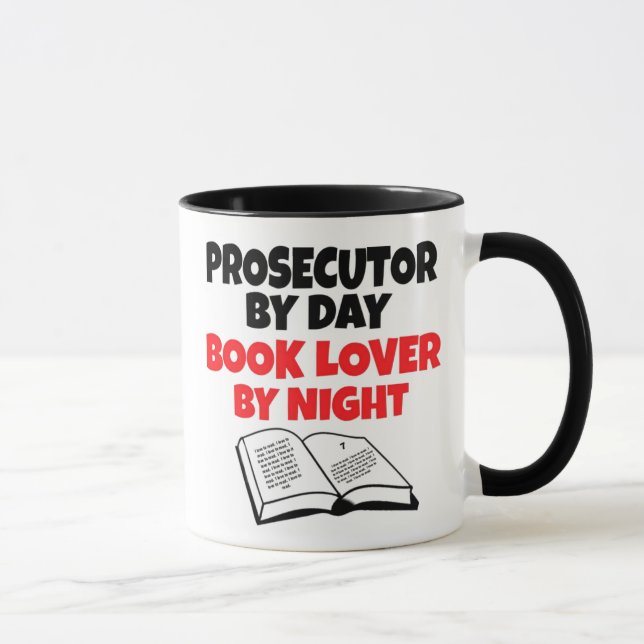 Taza Al fiscal le encanta leer (Derecha)