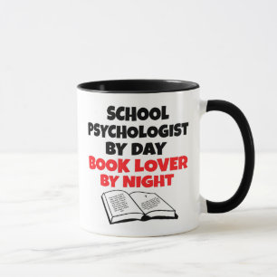 Taza Al psicólogo escolar le encanta leer