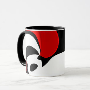 Taza Al Sr. Redd: Resumen Negro, Blanco y Rojo
