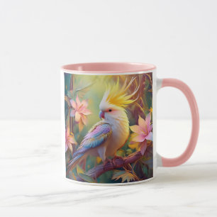 Taza Ala irlandesa Cockatiel Fantasy Bird