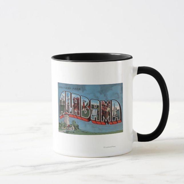 Taza Alabama (azul)Escenas de letras grandesAlabama (Derecha)
