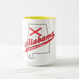 Taza Alabama Corazón de Dixie