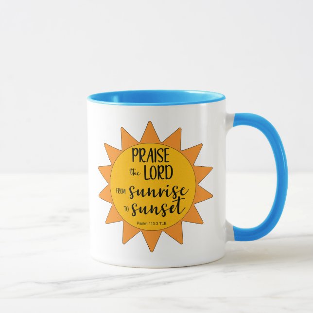 Taza Alabanza al Señor Luz del Sol (Derecha)