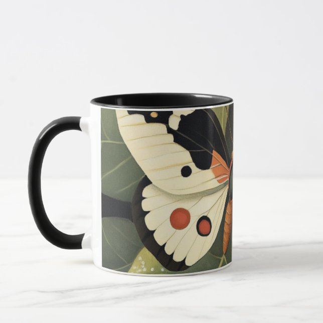 Taza Alas vibrantes: Un baile de belleza de la naturale (Izquierda)