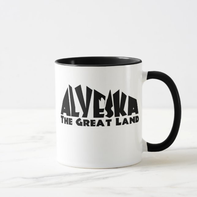 Taza Alaska Alyeska una vez nombrado (Derecha)