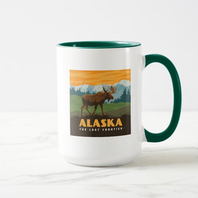 Taza Alaska | Frontier Moose (Derecha)