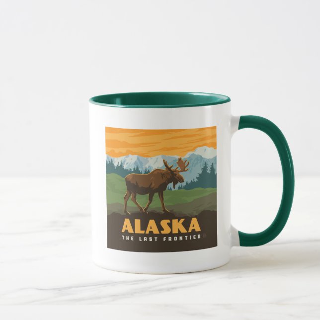 Taza Alaska | Frontier Moose (Derecha)