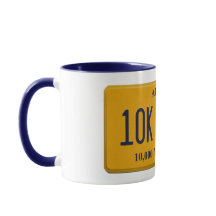 Alaska License Plate mug