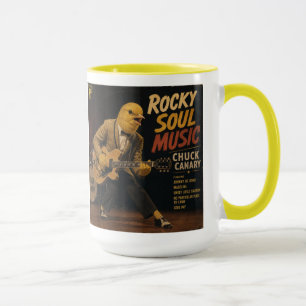 Taza Álbum de Chuck Canary: una Parodia