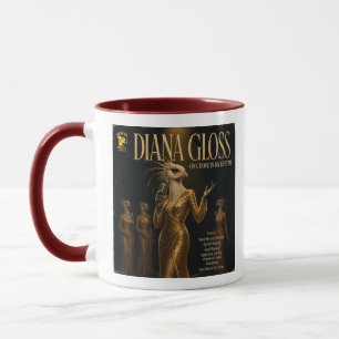 Taza Álbum de Diana Gloss: una parodia