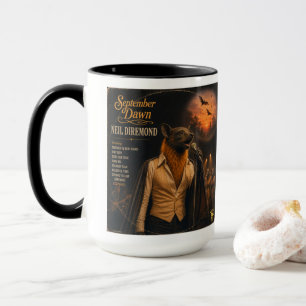 Taza Álbum de Neil Diremond: una parodia