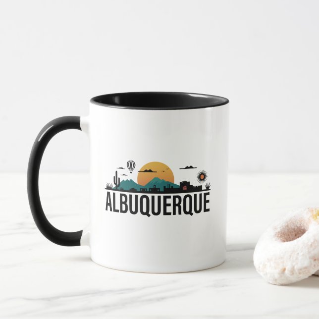 Taza Albuquerque New Mexico (Con donut)