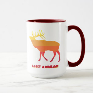 Taza Alce de las montañas humeantes