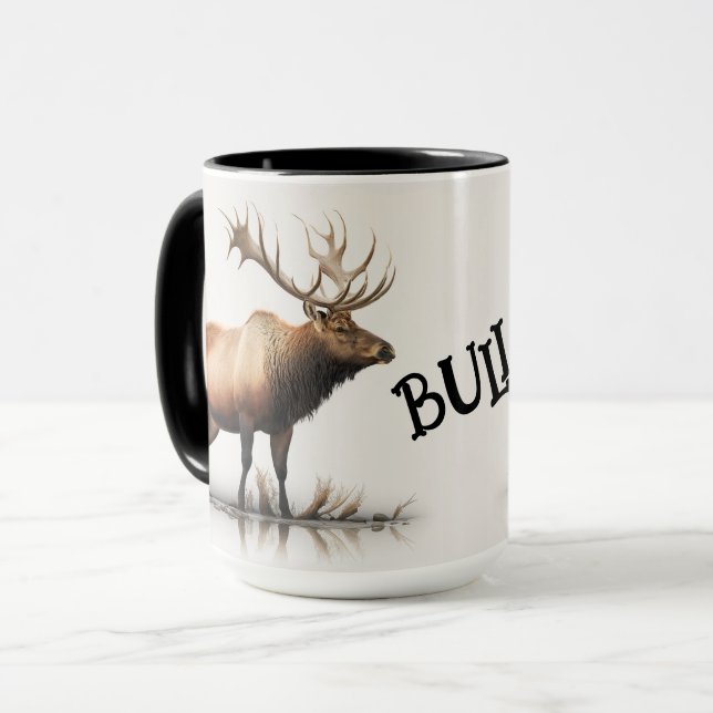 Taza Alce macho (Anverso izquierdo)