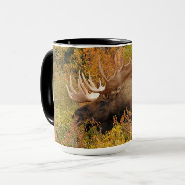 Taza Alce | Parque Nacional Denali, Alaska (Anverso izquierdo)