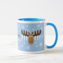 Taza Alces del chocolate de Head_Icicle Antlers_Hot de