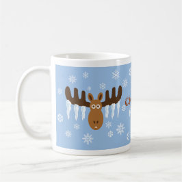 Taza Alces del chocolate de Head_Icicle Antlers_Hot de