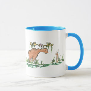 Taza Alces en el flojo