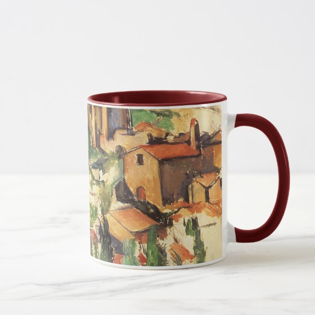 Taza Aldea de Gardanne por Paul Cezanne, Arte de época (Derecha)