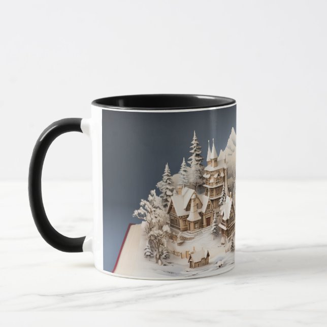 Taza Aldea de los libros de historias alpinos para navi (Izquierda)