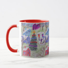 Taza Aldea de los navidades