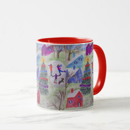 Taza Aldea de los navidades