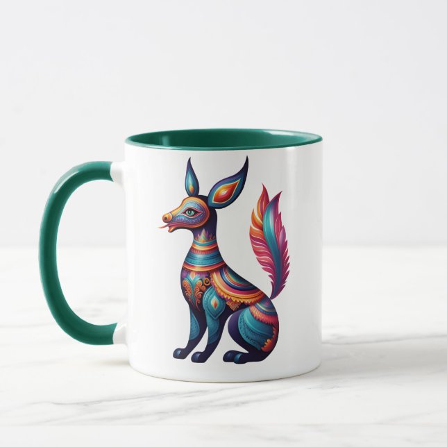 Taza Alebrije único 1 (Izquierda)