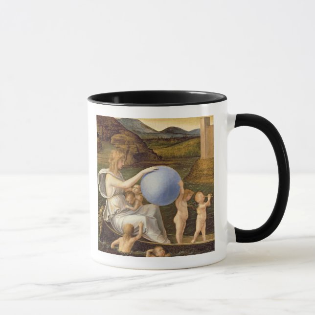 Taza Alegoría de la fortuna cambiante, o melancolía (Derecha)