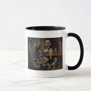 Taza Alegoría de las vanidades del mundo, 1663