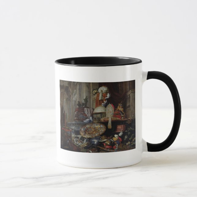 Taza Alegoría de las vanidades del mundo, 1663 (Derecha)