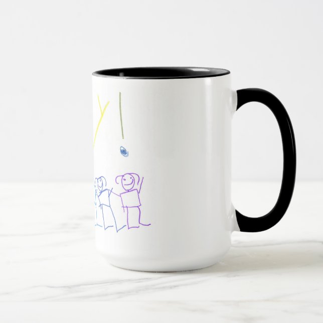 Taza alegre de la gente (Derecha)