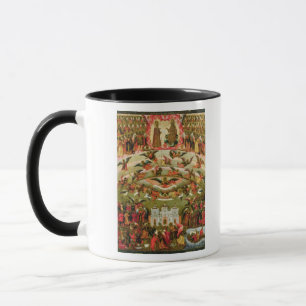 Taza Alegría de todos que Virgen del dolor, 1707