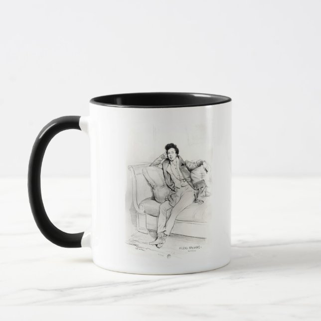 Taza Alejandro Dumas Pere (Izquierda)