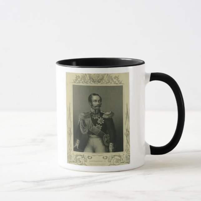 Taza Alejandro II de Rusia (Derecha)