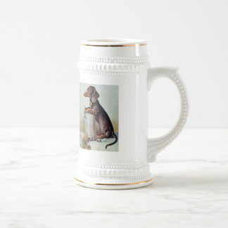 Taza alemana de Stein de la cerveza de la