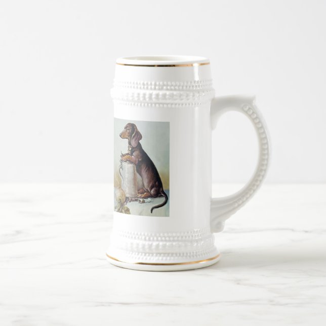 Taza alemana de Stein de la cerveza de la (Derecha)