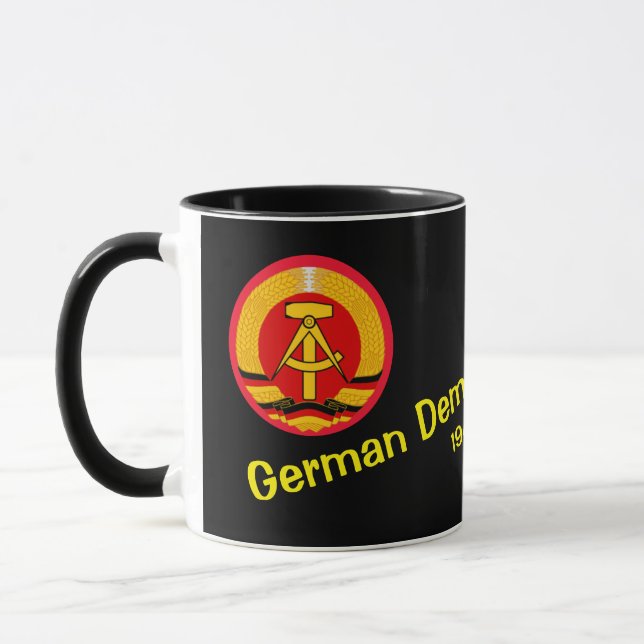 Taza Alemania: Alemania Oriental Mug (Izquierda)