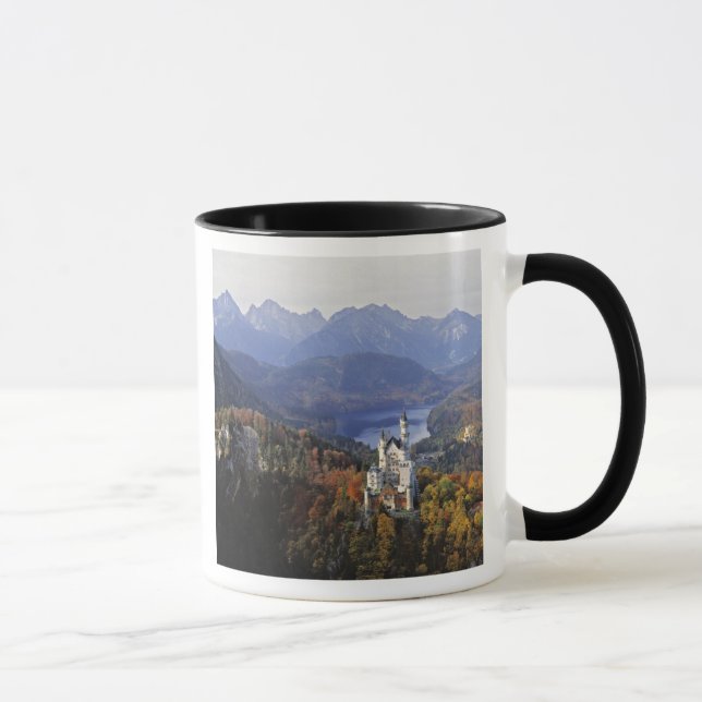 Taza Alemania, Baviera, Castillo de Neuschwanstein. Rey (Derecha)