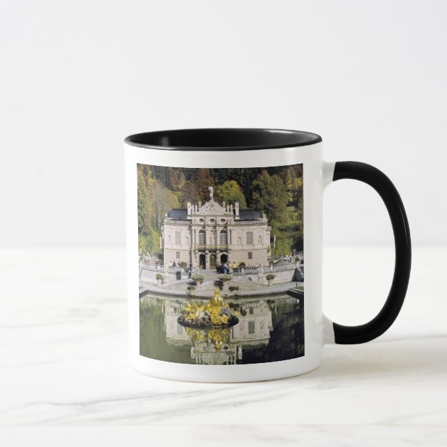Taza Alemania, Baviera, Castillo Linderhof. Linderhof (Derecha)
